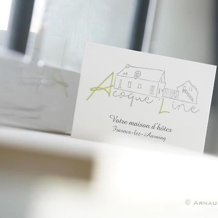 Frasnes-lez-Anvaing A Coque'Line Bed & Breakfast エクステリア 写真