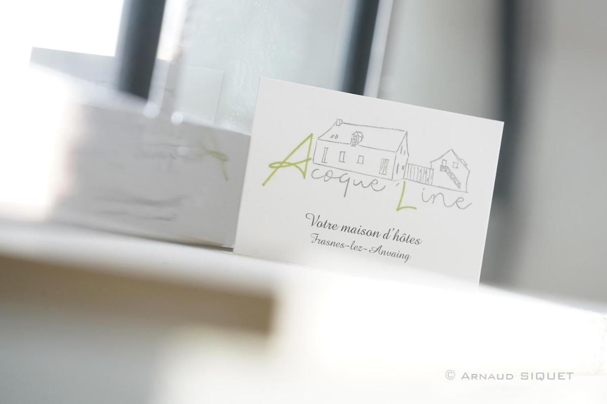 Frasnes-lez-Anvaing A Coque'Line Bed & Breakfast エクステリア 写真